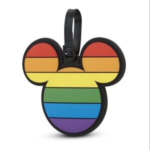 Disney Rainbow Mickey Mouse Luggage Tag